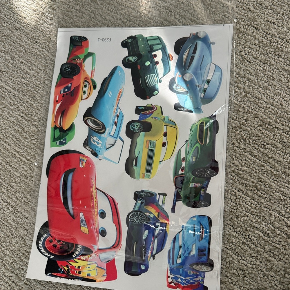 Disney Cars Character Stickers - Picture 4 of 4